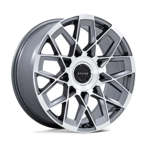 Status Wheels – ST005 MATRIX – Gunmetal – 22″x9.5″ 20mm – Summer Wheels – ST005AD22955920